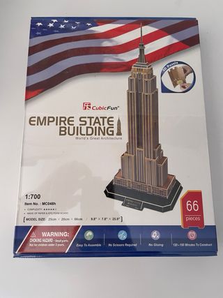 Puzzle 3D Empire State Building