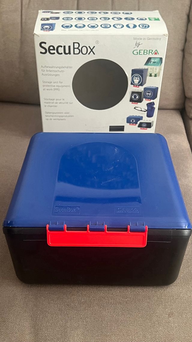 Caja para protección ocular SecuBox