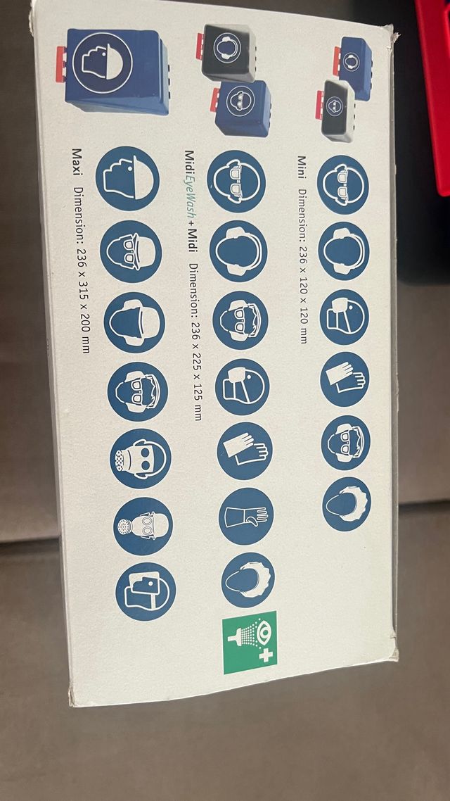 Caja para protección ocular SecuBox