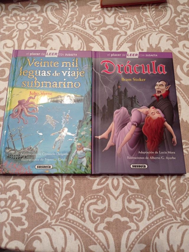 Lote libros, el placer de leer con susae