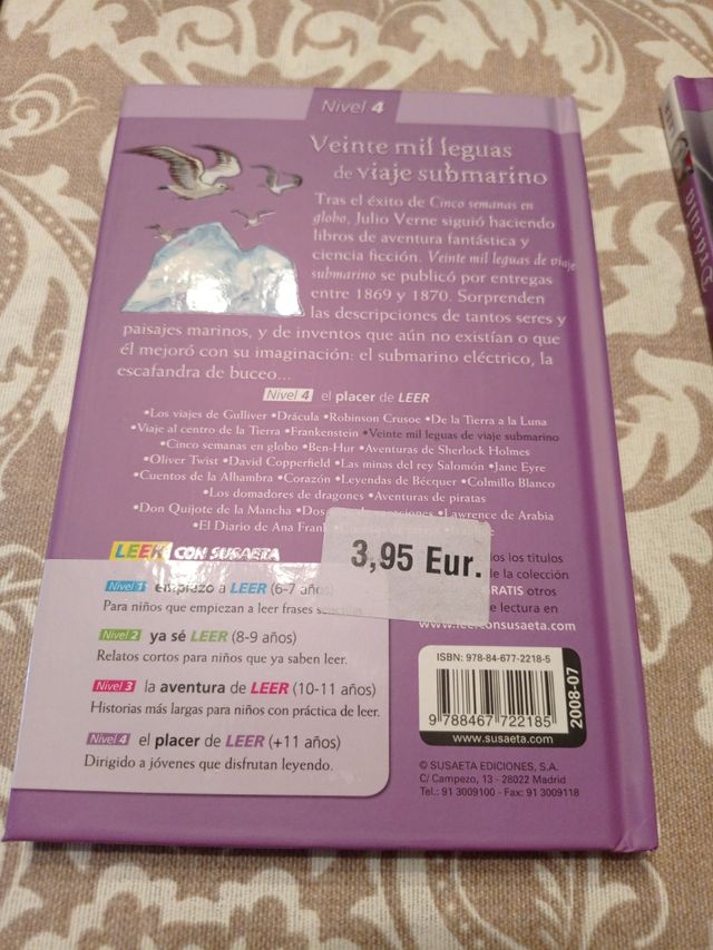 Lote libros, el placer de leer con susae