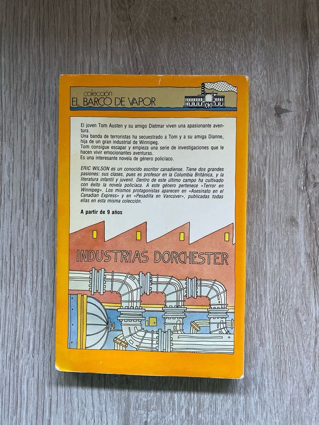 Libro Terror en Winnipeg