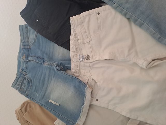 Lote 6 pantalones niño
