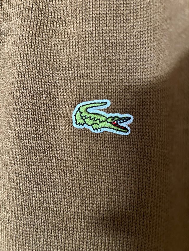 Chaleco marrón Lacoste