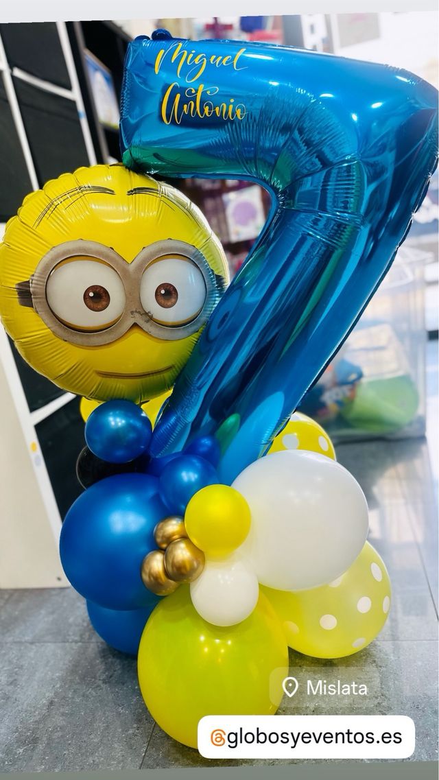 Globos cumpleaños 