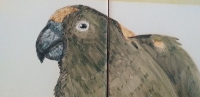 painel de azulejos pintados á mão