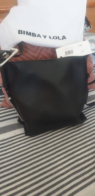 Bolso de piel bimba y lola 