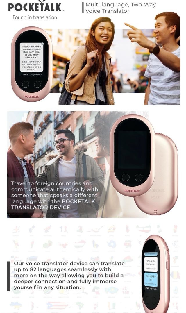 Traduttore wifi Pocketalk