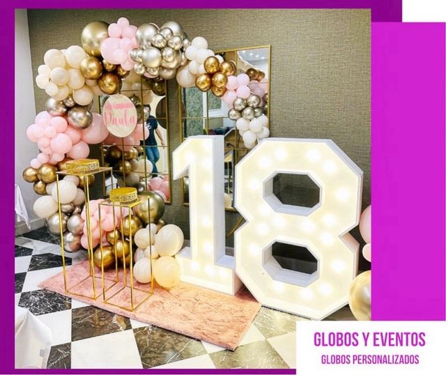 Alquiler numeros led