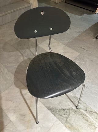 Sillas de cocina en madera.