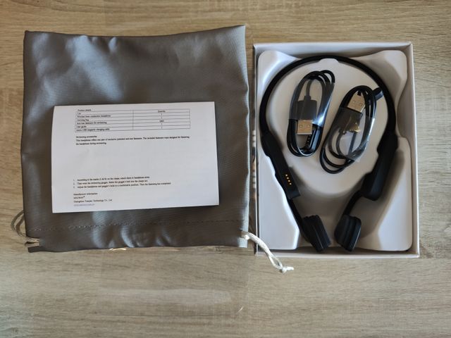 ESTRENAR! Auriculares Conducción Ósea y Rep.MP3