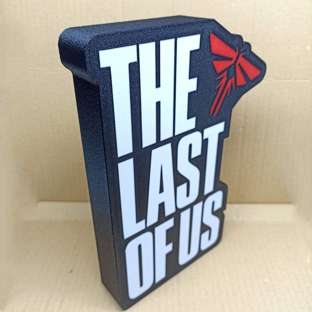 The Last of Us com LED RGB! Candeeiro!