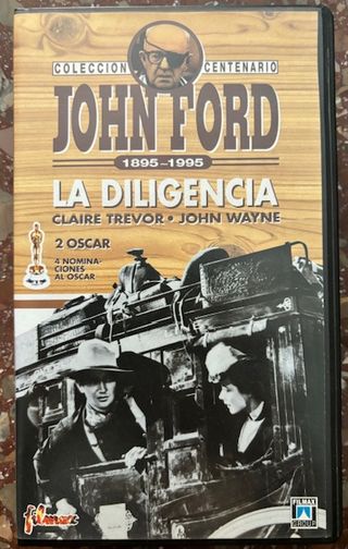 Cinta VHS "La Diligencia" de John Ford