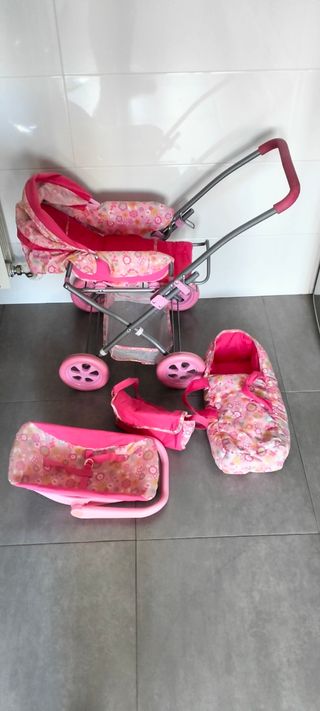 Carrito bebe más accesorios