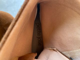 Botin camel cordones Petite Jolie 41