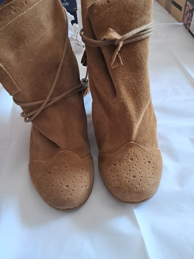 Botin de ante con cuña