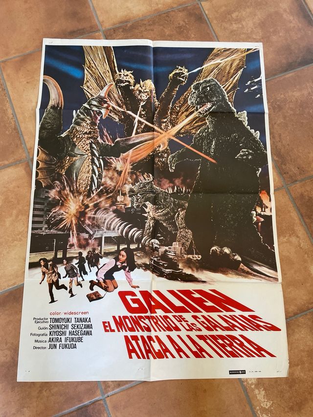 GALIEN EL MONSTRUO GALAXIAS 1980 POSTER ORIGINAL
