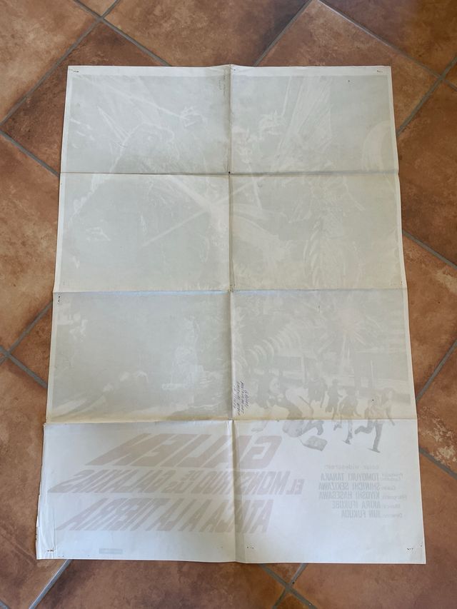 GALIEN EL MONSTRUO GALAXIAS 1980 POSTER ORIGINAL