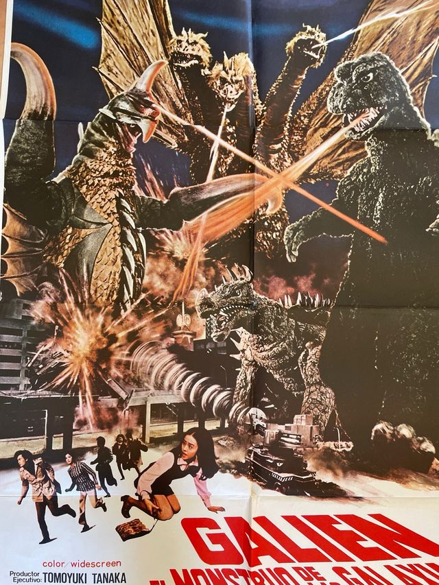 GALIEN EL MONSTRUO GALAXIAS 1980 POSTER ORIGINAL