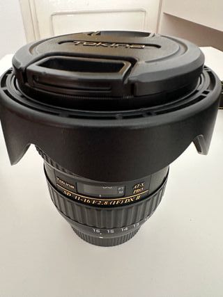 Equipo Nikon Camara, Objetivos y baterías.