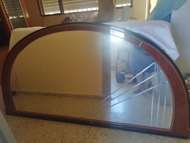 Espejo de salón "si estás interesado hablamos"