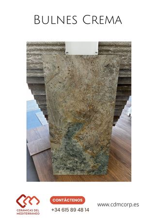 Porcelánico Crema - 60 x 120 cm