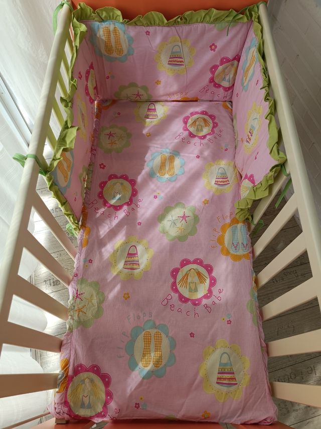 CHICHONERA Y FUNDA EDREDÓN CUNA