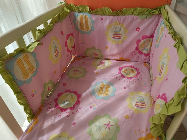 CHICHONERA Y FUNDA EDREDÓN CUNA