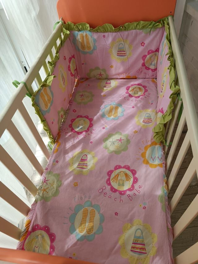 CHICHONERA Y FUNDA EDREDÓN CUNA