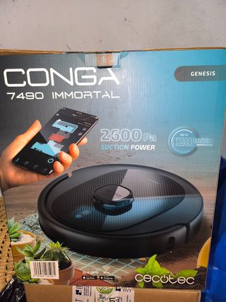 Conga 7490 inmortal Génesis robot aspirador