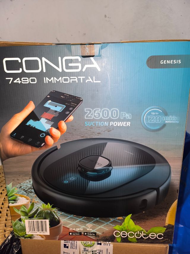 Conga 7490 inmortal Génesis robot aspirador