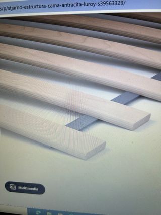 Estructura de cama matrimonio Ikea