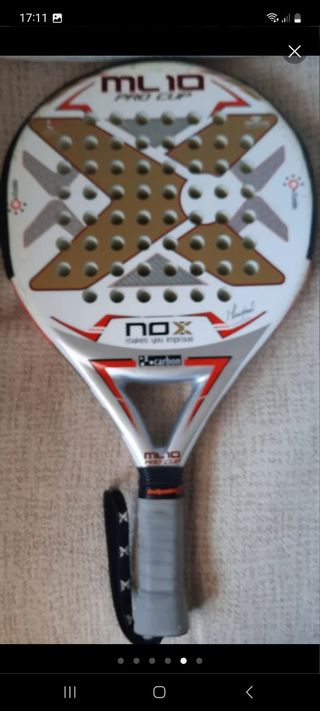 5 PALAS DE PADEL NOX Y EGALITE ,2fundas