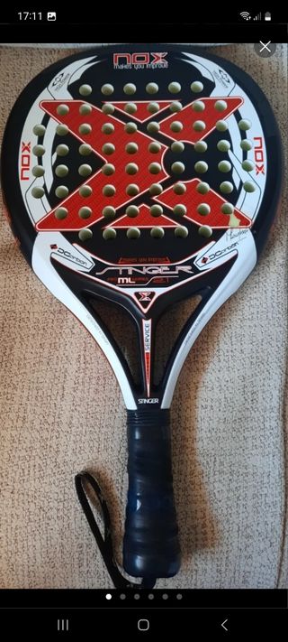 5 PALAS DE PADEL NOX Y EGALITE ,2fundas