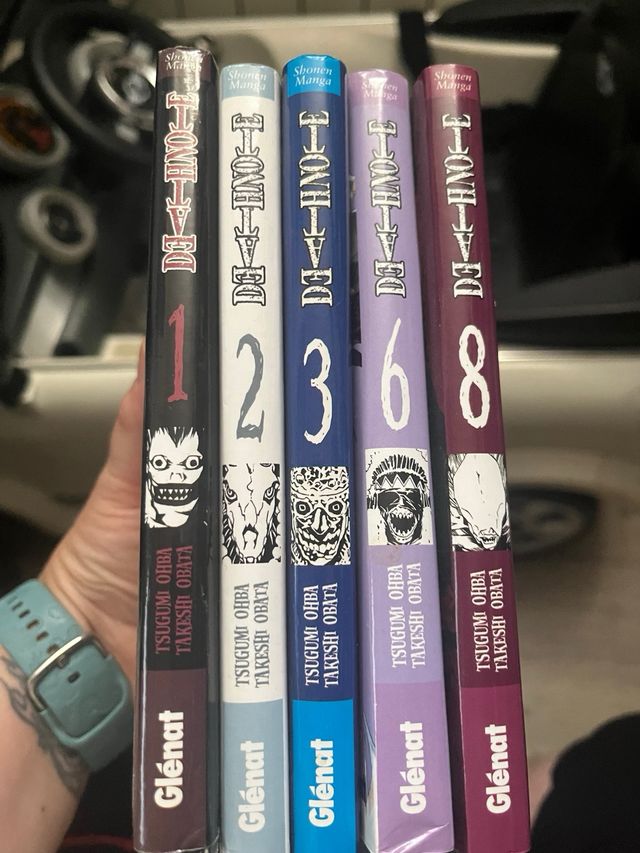 Libros death note 1-2-3 regalo 6-8