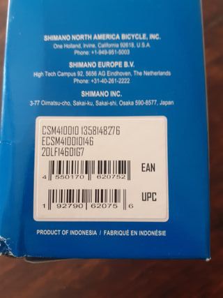 Cassete Shimano DEORE CS-M4100 10v 11-46D