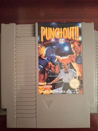 Juego nintendo nes punch out