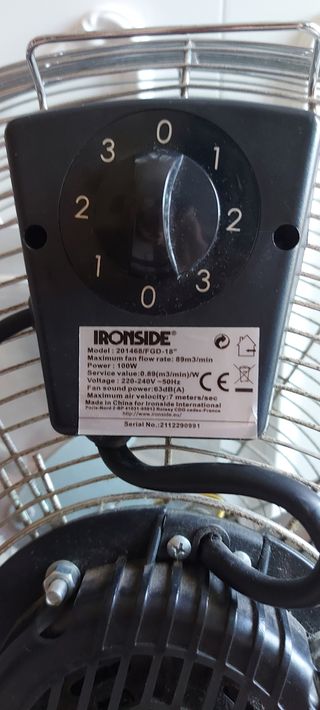 Ventilador industrial Ironside