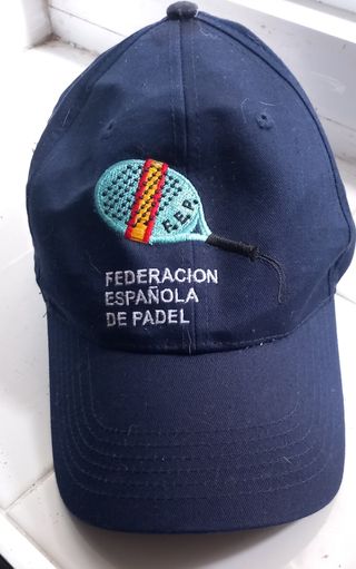 Visera de Federación Española de Padel