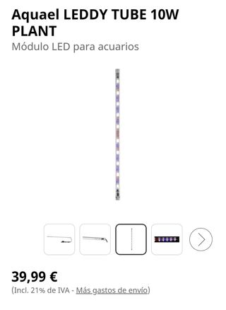 Led acuário Aquael leddy tube 10w Plant