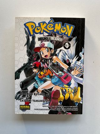 Manga Pokémon Negro y Blanco 01