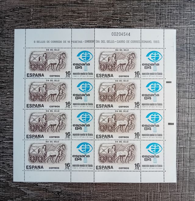 FRANCOBOLLI SPAGNA COMPLETI DEL NUOVO ANNO 1983