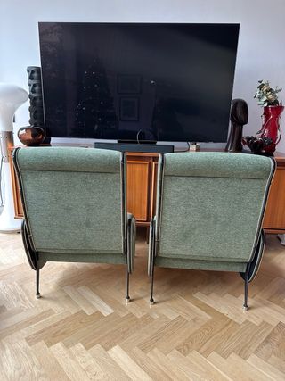 2 butacas italiana aldo morbelli restaurada