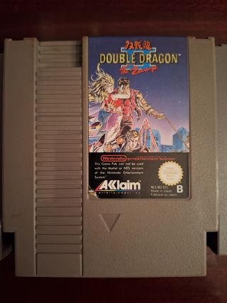 Juego doble dragon 2 nintendo