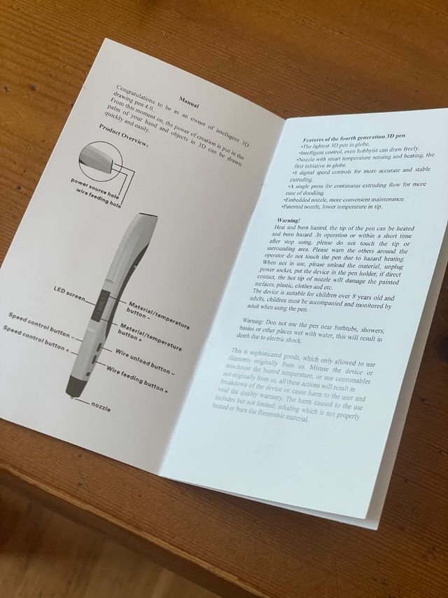 Lápiz 3D Leshp Nuevo