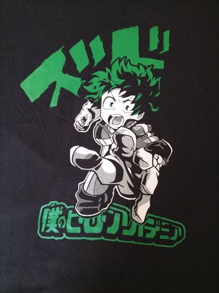 Camiseta Boku no hero