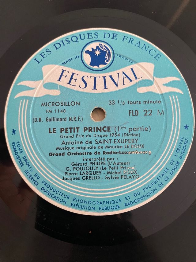 Vinilo Le Petit prince