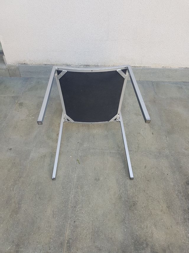 Sillas con tapiceria piel marron