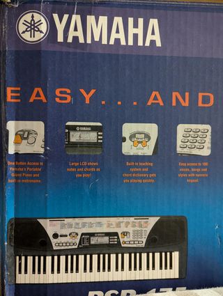 Teclado Yamaha psr 175, piano eléctrico