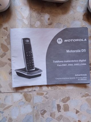 Teléfonos inalámbricos motorola